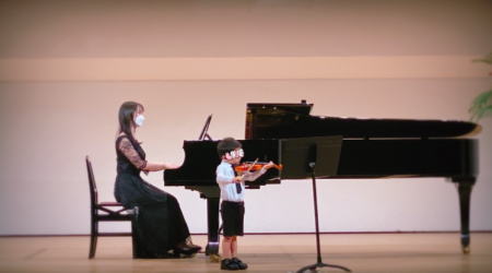 ヴァイオリンの発表会